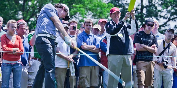 Rory Pregame Nervosismo